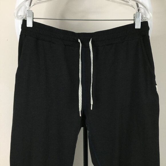 VUORI Black Blue Thread Pull On Drawstring Waist Loungewear Jogger Pant - Picture 3 of 10